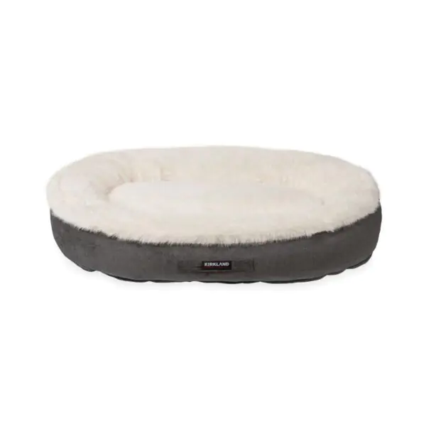 Kirkland Signature Oval Cuddler Pet Bed, 46  x 32  (116cm x 81cm) in 2 Colours - Image 3