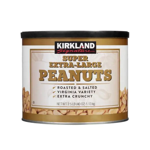 Kirkland Signature Super Extra-Large Roasted and Salted Peanuts, 1.13kg