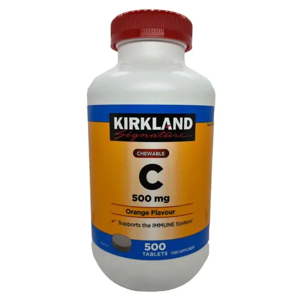 Kirkland Signature Vitamin C, 500mg 500 Tablets