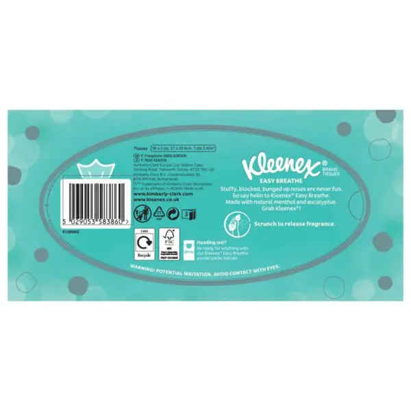 Kleenex Easy Breathe Facial Tissues, 6 x 56 Sheets - Image 3