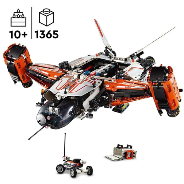 LEGO Technic VTOL Heavy Cargo Spaceship LT81 - Model 42181 (10+ Years) - Image 2