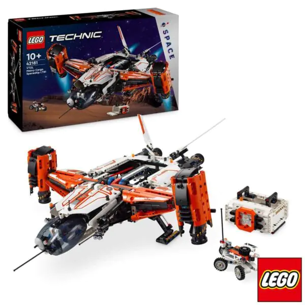 LEGO Technic VTOL Heavy Cargo Spaceship LT81 - Model 42181 (10+ Years)