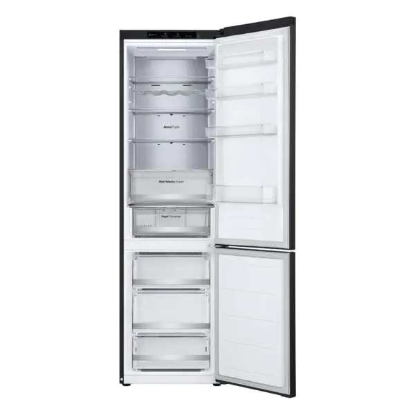 LG GBV5240CEP Fridge Freezer, C Rated in Matte Black - Image 3