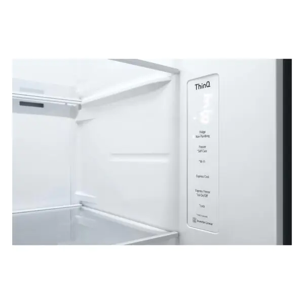 LG GSLD81PZRD Side by Side Fridge Freezer, D Rated in Stainless Steel - Image 8