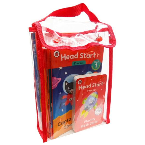 Ladybird Head Start 18 Books and Flashcards Set (4+ Years)