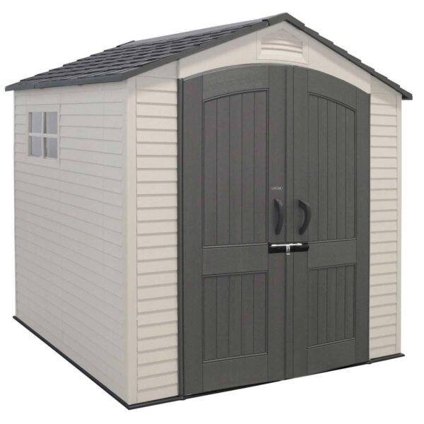 Lifetime 7ft x 7ft (2.1 x 2.1m) Outdoor Storage Shed - Model 60042 - Image 3