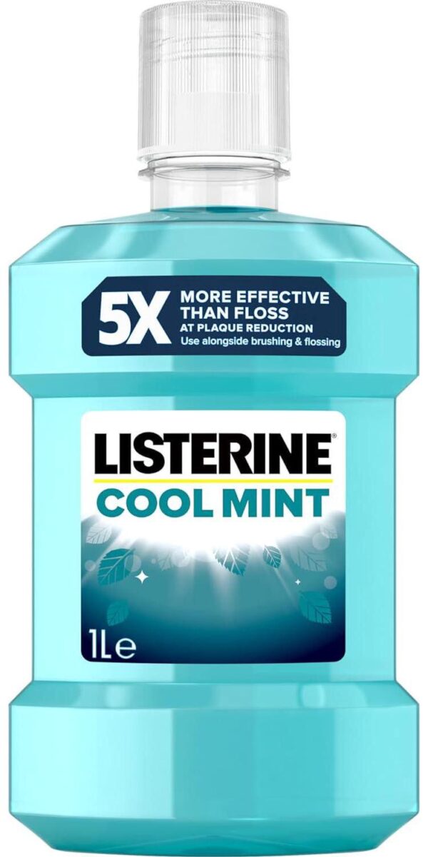 Listerine Cool Mint Mouthwash - 1L