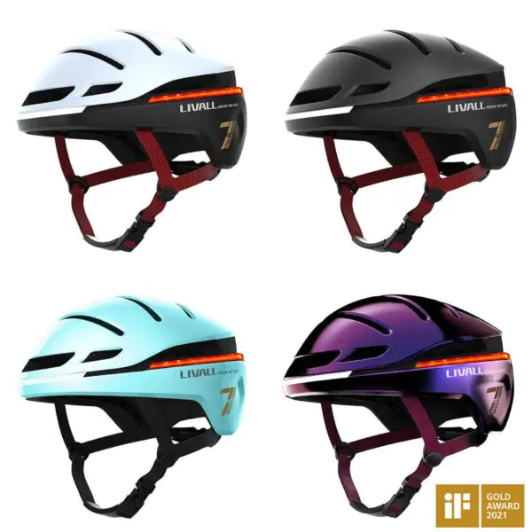 Livall EVO21 Smart Bike Helmet in 4 Colours and 2 Sizes