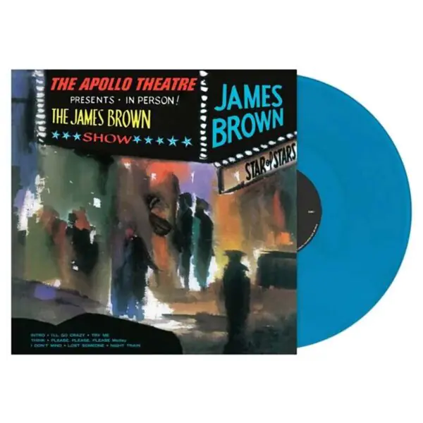 Live at the Apollo, Cyan Blue Vinyl by James Brown