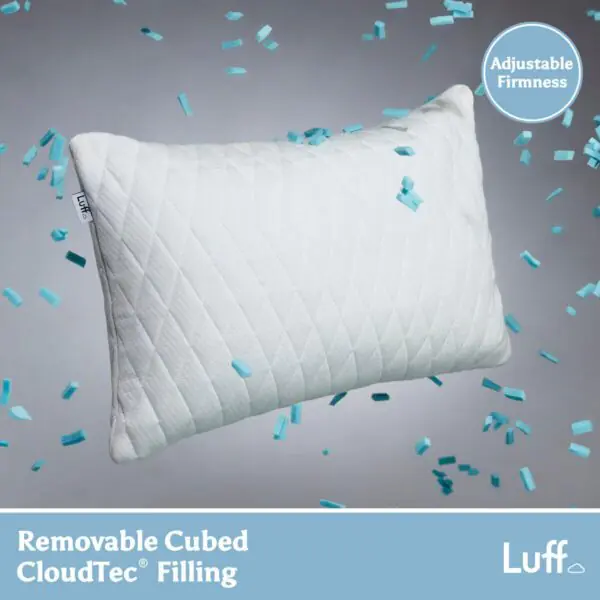 Luff Height Adjustable Prestige Bamboo Pillow - Image 3