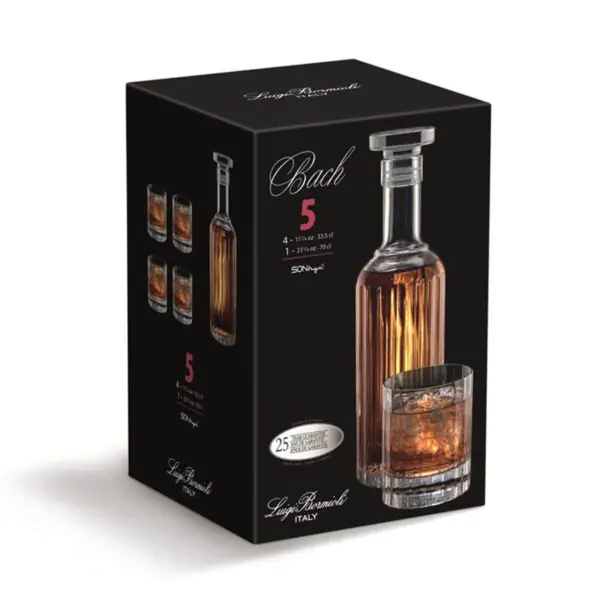 Luigi Bormioli Bach Whisky Set, 5 Piece - Image 5