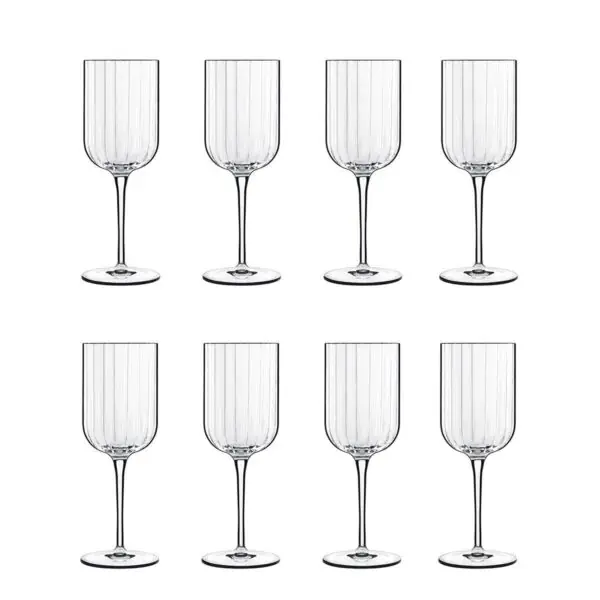 Luigi Bormioli Bach Red Wine Glasses, 400ml, 8 Pack