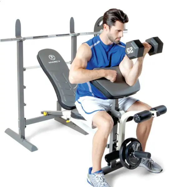 Marcy MWB-20100 Folding Compact Weight Bench - Image 2