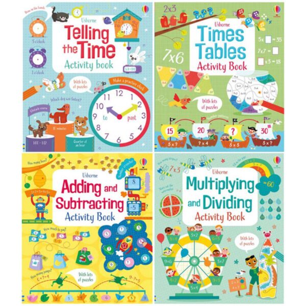 Maths Activity 4 Book Collection (6+ Years)