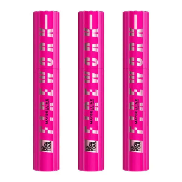 Maybelline Lash Sensational Firework Mascara, 3 Pack