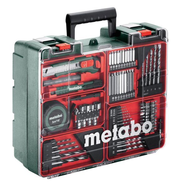 Metabo 18V Cordless Hammer Drill with Two 2.0Ah Batteries and Accessory Kit - Image 2