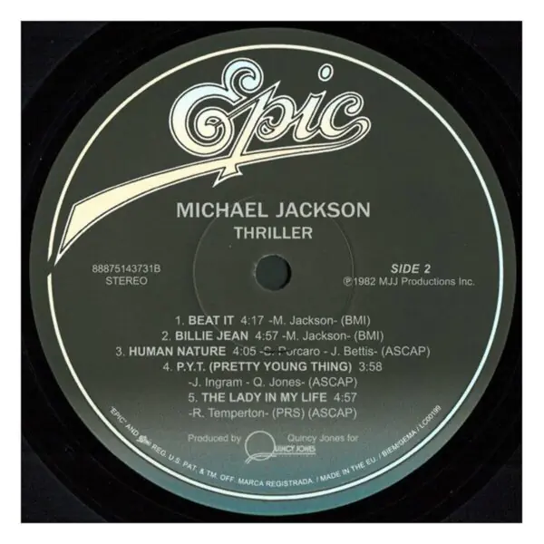 Michael Jackson Thriller Vinyl - Image 3