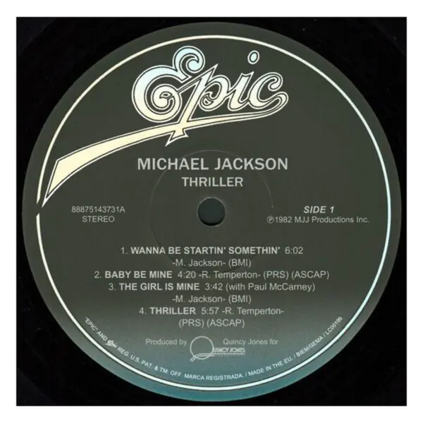 Michael Jackson Thriller Vinyl - Image 2