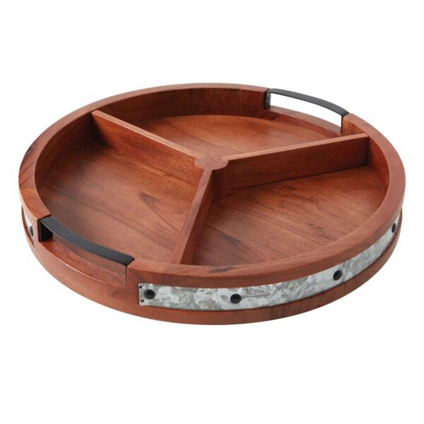 Mikasa Lazy Susan with Removable Divider - Image 2