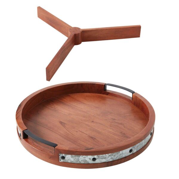 Mikasa Lazy Susan with Removable Divider - Image 3