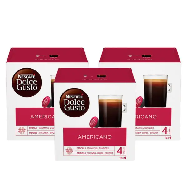 Nescaf Dolce Gusto Americano Coffee Pods, 48 Servings