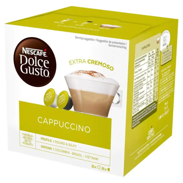 Nescaf Dolce Gusto Cappuccino Coffee Pods, 24 Servings - Image 2