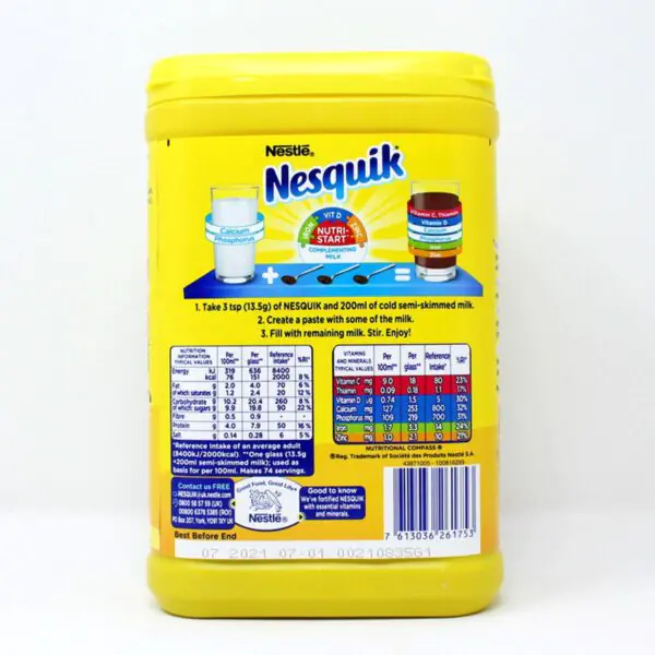 Nesquik Chocolate Powder, 1kg - Image 3