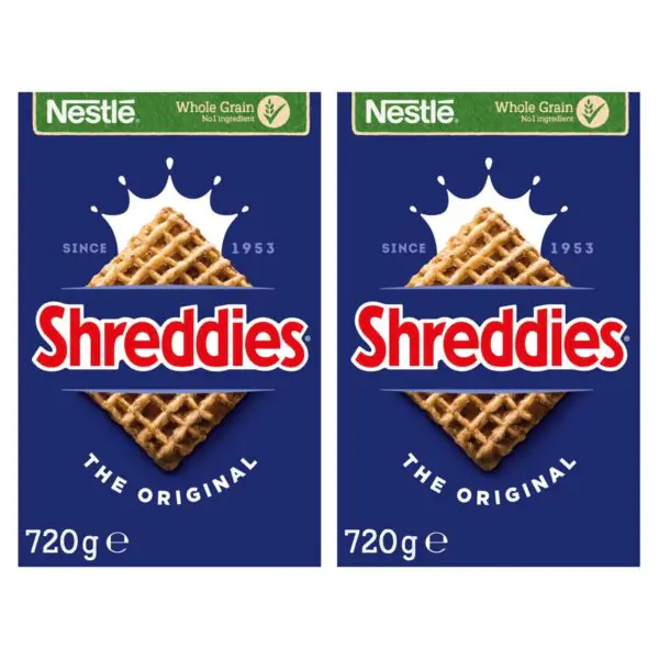 Nestle Shreddies, 2 x 720g