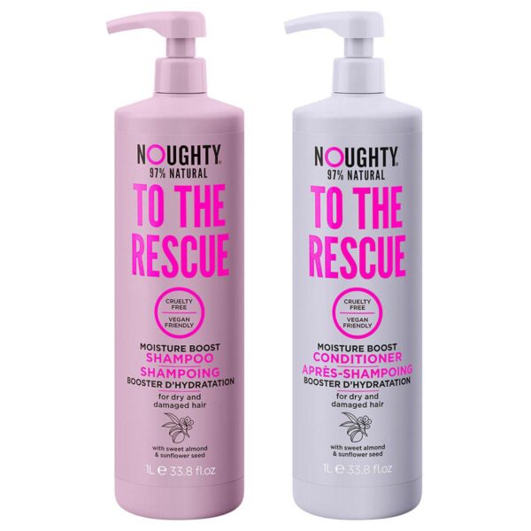 Noughty Shampoo and Conditioner in 2 Varieties, 2 x 1L