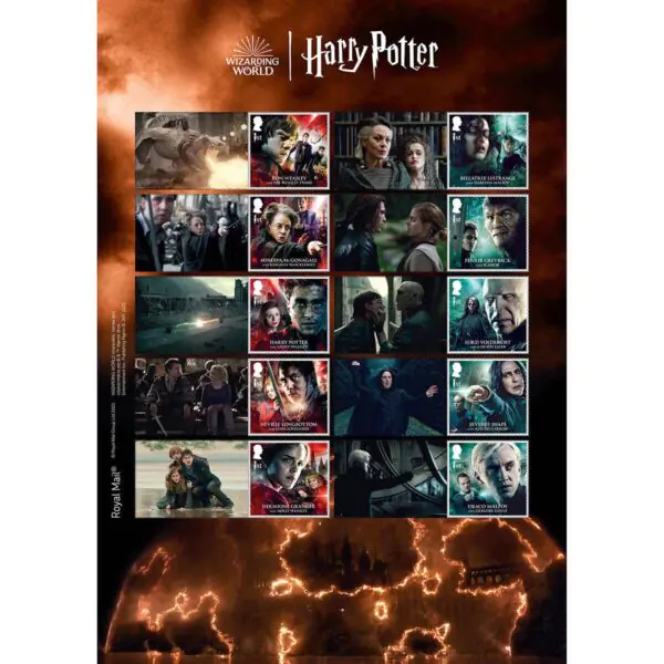 Official Harry Potter 2023 Framed Collectors Sheet , By Royal Mail - Image 3