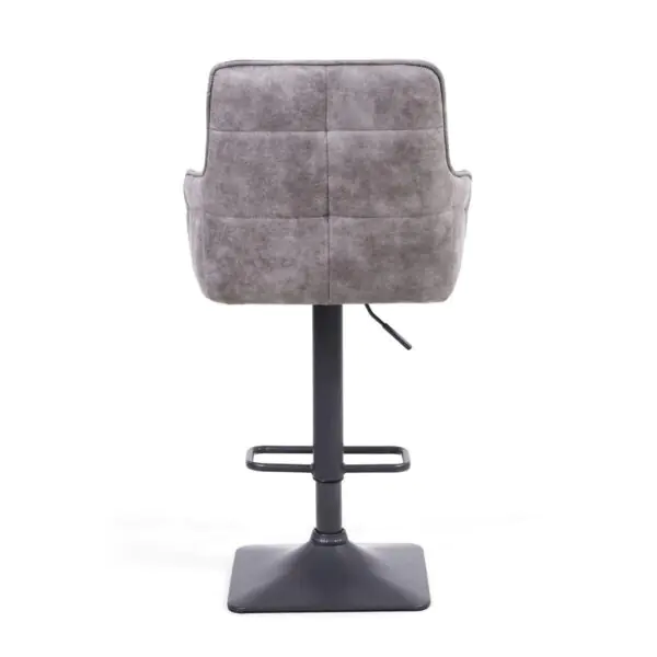 Orion Dark Grey Fabric Bar Stool, 2 Pack - Image 7