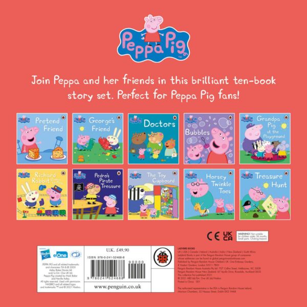 Peppa Pig 10 Book Set - Image 2