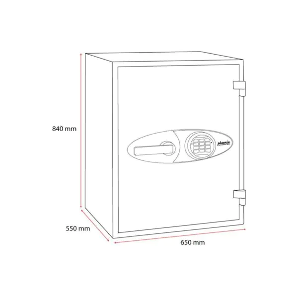 Phoenix 184 Litre Neptune HS1054E Security Safe with Electronic Lock Including Delivery and Positioning - Image 2