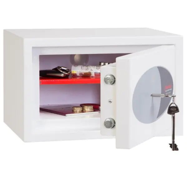 Phoenix 7 Litre Fortress SS1181K Security Safe with Key Lock - Image 2