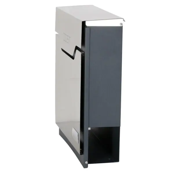 Phoenix Estilo Top Loading Letter Box MB0123KS in Stainless Steel with Key Lock - Image 5