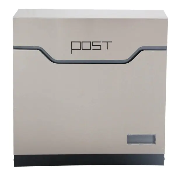 Phoenix Estilo Top Loading Letter Box MB0123KS in Stainless Steel with Key Lock - Image 2