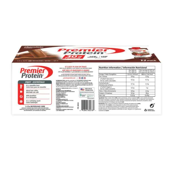 Premier Protein Chocolate Shakes, 12 x 325ml - Image 7