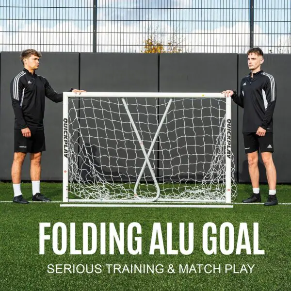 Quickplay Pro Alu Match Football Goal in 3 Sizes - Image 2