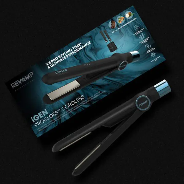 Revamp iGen Progloss Cordless Ceramic Hair Straightener, ST-2750-EU2 - Image 6