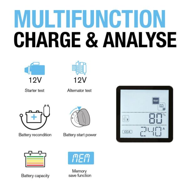 Ring Automotive 12A Smart Battery Diagnostic Charger and Maintainer - Image 4