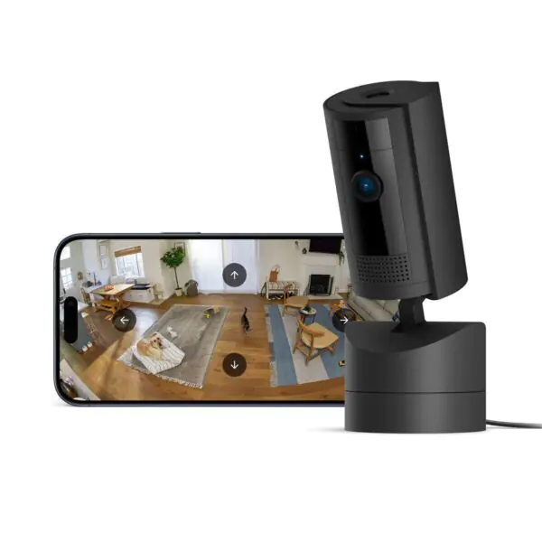 Ring Pan-Tilt Indoor Cam 2 Pack in Black - Image 2