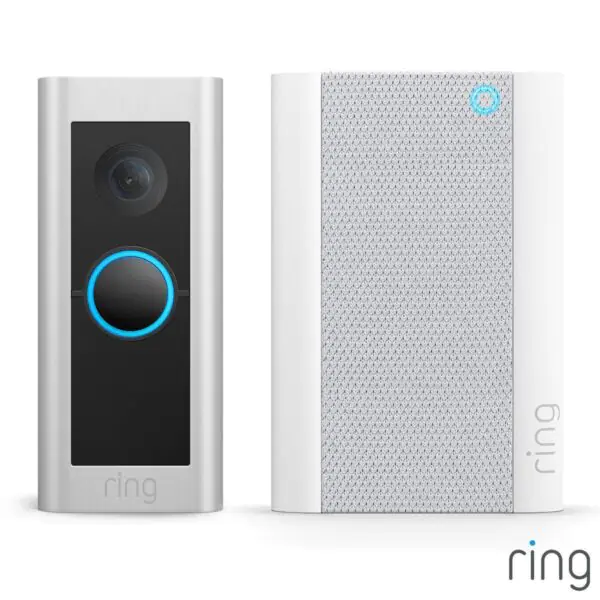 Ring Video Doorbell Pro 2 with Chime Pro (Hardwired)