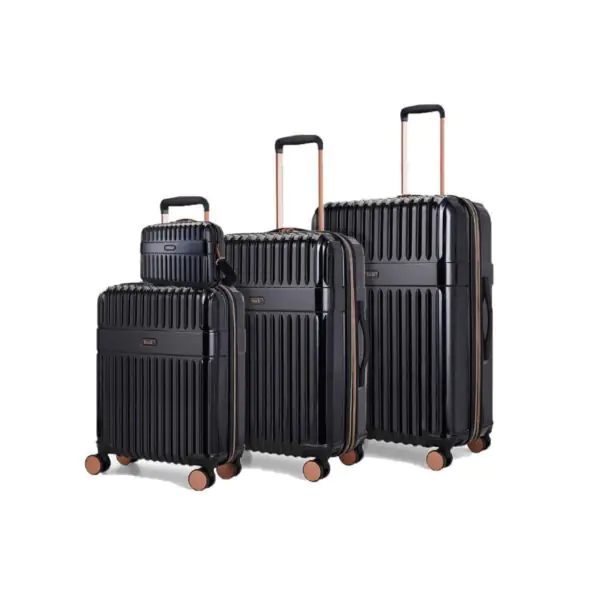 Rock Selene 4 Piece Hardside Luggage Set in 4 Colours - Image 4