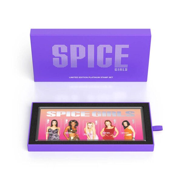 Royal Mail Spice Girls Platinum Miniature Sheet - Image 2