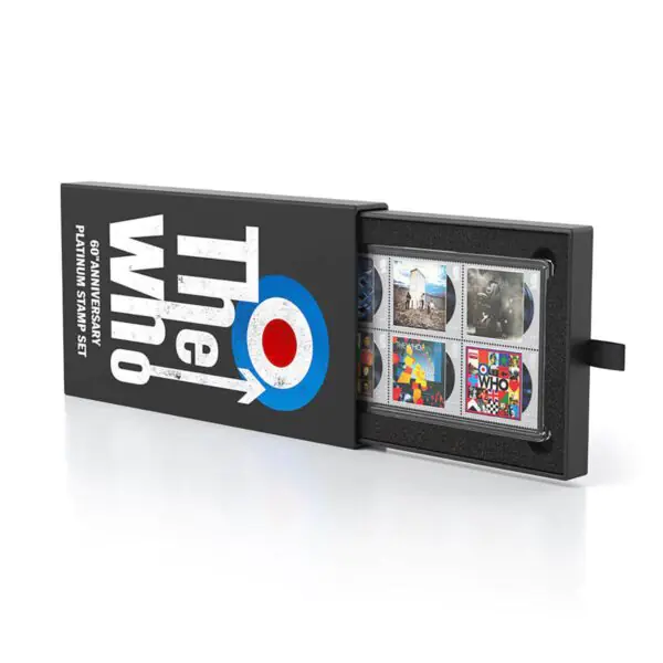 Royal Mail The Who Limited Edition Platinum Stamp Set - Image 4