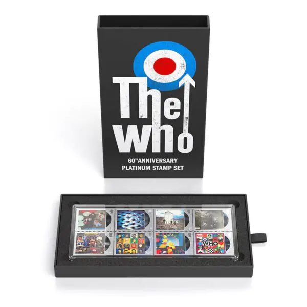 Royal Mail The Who Limited Edition Platinum Stamp Set - Image 2