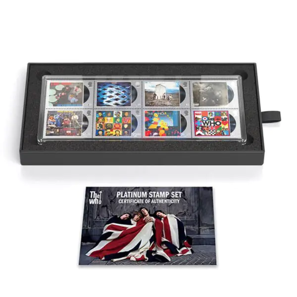 Royal Mail The Who Limited Edition Platinum Stamp Set - Image 5