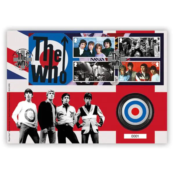 Royal Mail The Who Medal Cover Mod Icons - Image 2