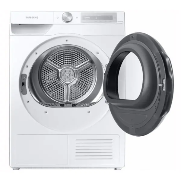 Samsung Series 6 DV90T6240LH/S1, 9kg, Heat Pump Tumble Dryer, A+++ Rated in White - Image 2