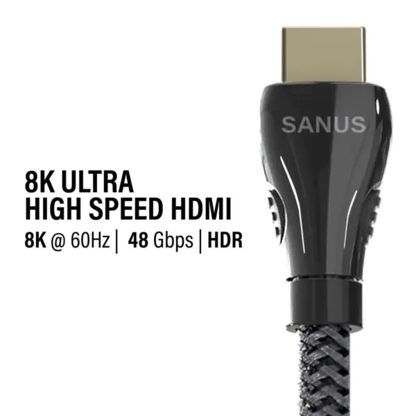 Sanus Preferred 2.1 HDMI Cable, 8K, 3 Metre, Twin Pack - Image 4